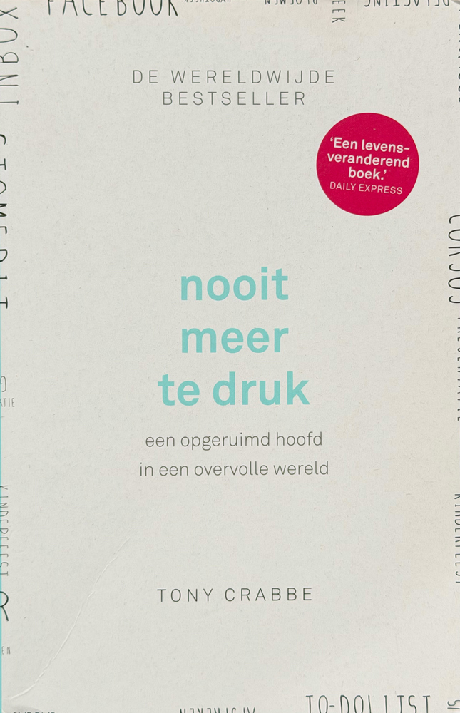 Nooit meer te druk Nooit meer te druk